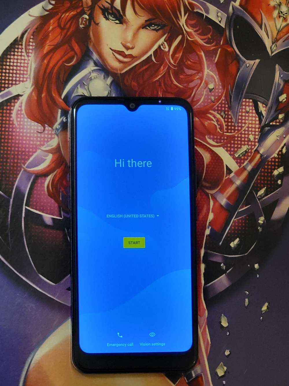 Sharp Rouvo V (STTM21VAPP) 32GB - Turquoise (Verizon)  🚢🐍🚢